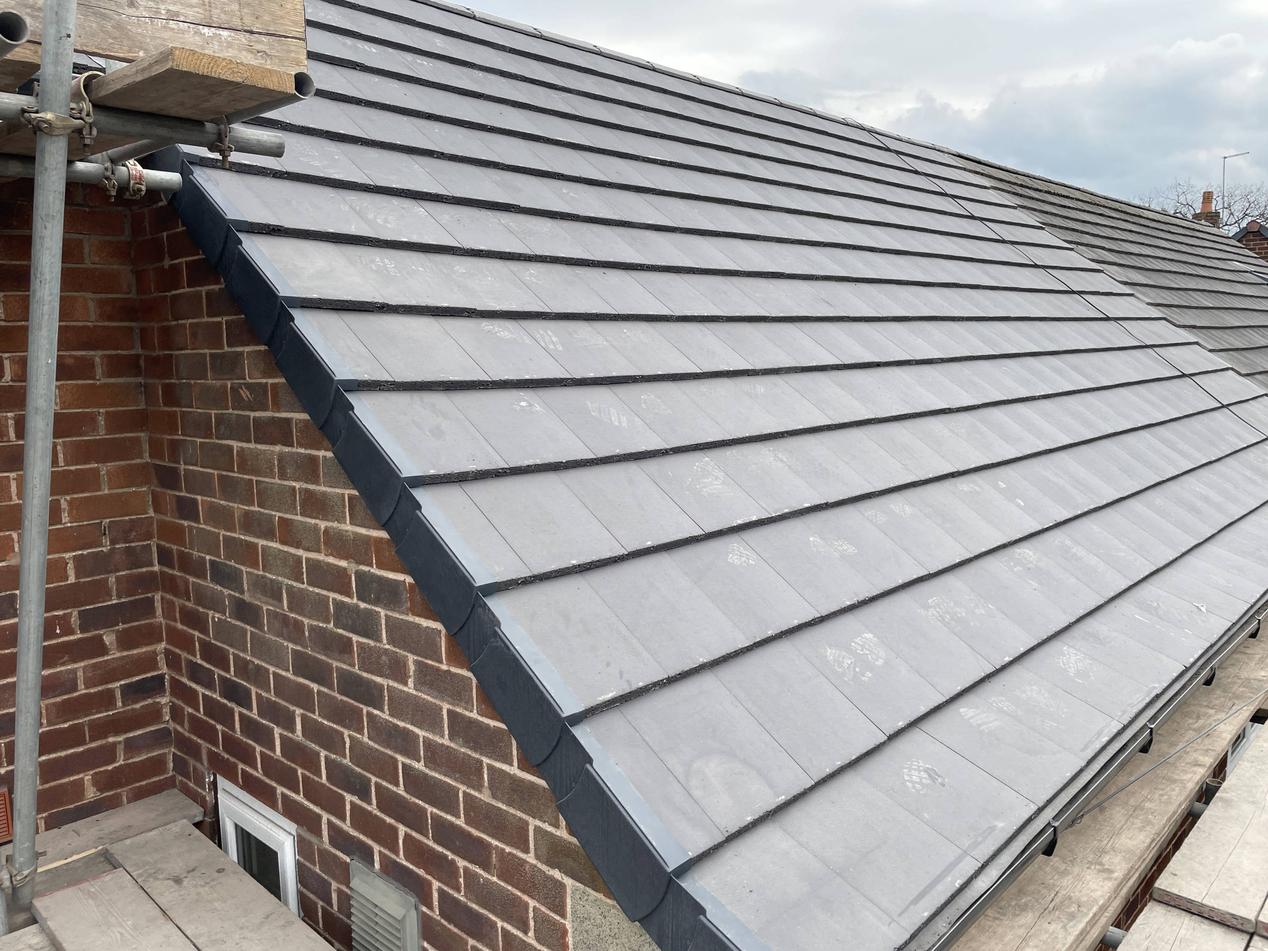 An image showing our roofing work